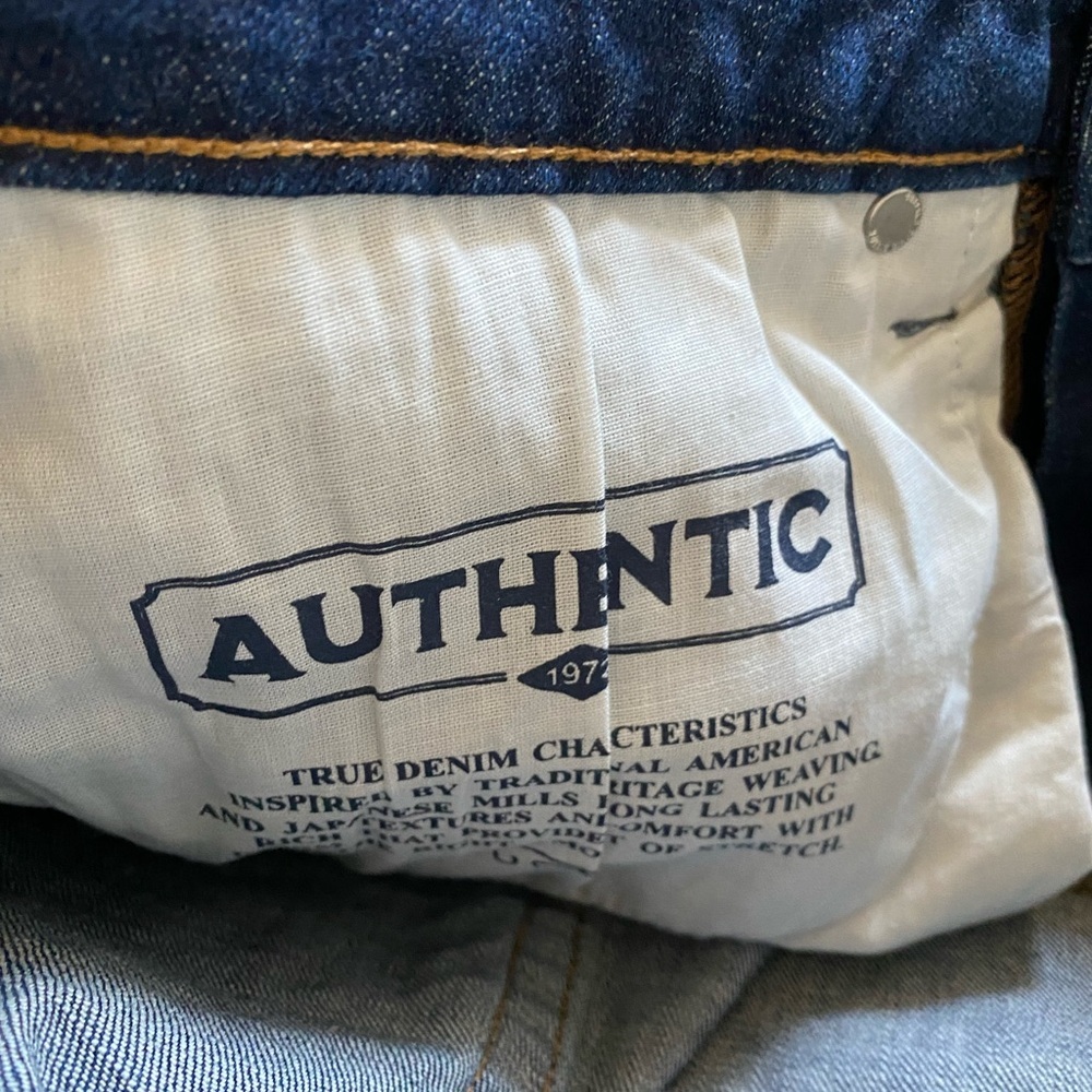 Buffalo Blue Straight Jeans Authentic Denim - Picture 15 of 16